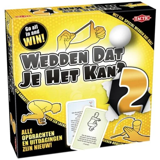 TACTIC Wedden Dat Je Het Kan? 2 -Bordspellen Winkel 1658435003