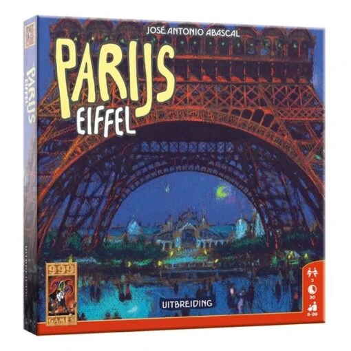 999 Games Parijs: Eiffel -Bordspellen Winkel 1684552416