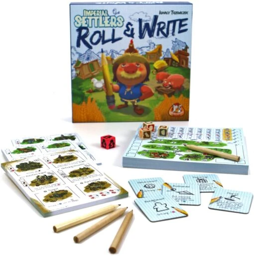Imperial Settlers: Roll & Write -Bordspellen Winkel 1690007467