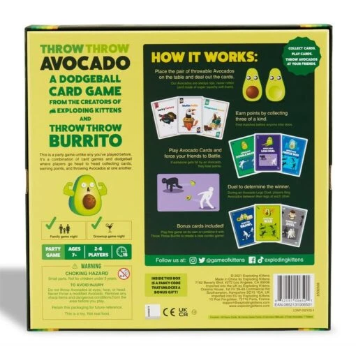 Throw Throw Avocado [Engelse Versie] -Bordspellen Winkel 1695129024