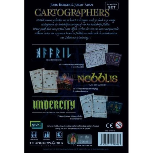 Cartographers: Map Packs [Nederlandse Versie] -Bordspellen Winkel 1765353393