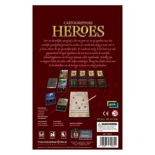 Cartographers: Heroes [Nederlandse Versie] -Bordspellen Winkel 1765353873