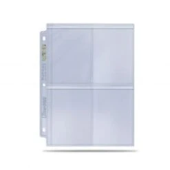 Ultra Pro 4-Pocket Secure Platinum Page For Toploaders (100x) -Bordspellen Winkel 1770687240
