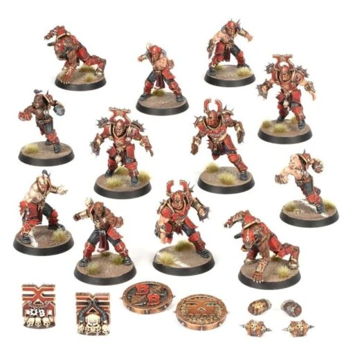 Blood Bowl: The Skull-tribe Slaughterers (Khorne Blood Bowl Team) -Bordspellen Winkel 1779129597