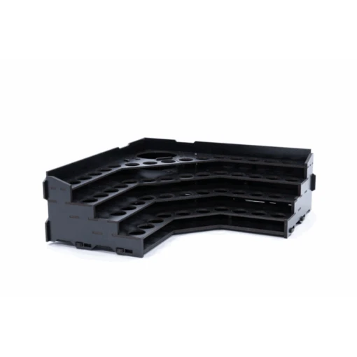 Black Paint Rack: Hoek Top (voor The Army Painter & Vallejo Verf) -Bordspellen Winkel 1780649151