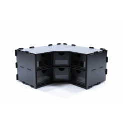 Black Paint Rack: Hoekstuk Met Lades 14 Black Paint Rack: Hoekstuk Met Lades -Bordspellen Winkel 1780650558