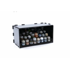 Black Paint Rack: Uitschuifbaar Rek (voor Citadel Verf) 16 Black Paint Rack: Uitschuifbaar Rek (voor Citadel Verf) -Bordspellen Winkel 1780664262