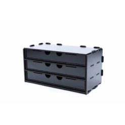 Black Paint Rack: Kastje Met 3 Lange Laden -Bordspellen Winkel 1780666107