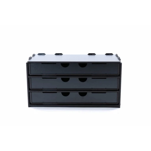 Black Paint Rack: Kastje Met 3 Lange Laden -Bordspellen Winkel 1780666116