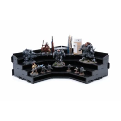 Black Paint Rack: Hoek Top (Tribune) -Bordspellen Winkel 1783675857