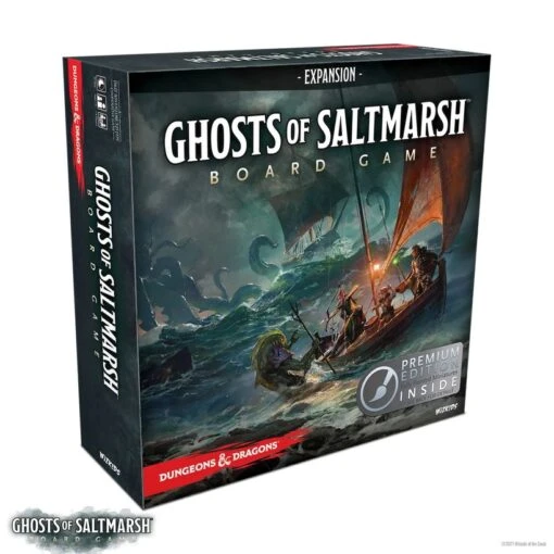 Wizkids Dungeons & Dragons: Ghosts Of Saltmarsh Adventure System Board Game [PREMIUM EDITION] -Bordspellen Winkel 1786590264