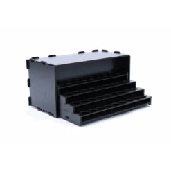 Black Paint Rack: Uitschuifbaar Rek (voor The Army Painter & Vallejo Verf) -Bordspellen Winkel 1792449561