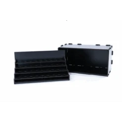 Black Paint Rack: Uitschuifbaar Rek (voor The Army Painter & Vallejo Verf) -Bordspellen Winkel 1792449567