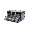 Black Paint Rack: Uitschuifbaar Rek (voor The Army Painter & Vallejo Verf)