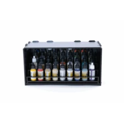 Black Paint Rack: Uitschuifbaar Rek (voor The Army Painter & Vallejo Verf) -Bordspellen Winkel 1792449594