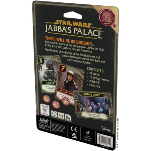 Z-Man Games Star Wars: Jabba’s Palace - A Love Letter Game -Bordspellen Winkel 1801343385