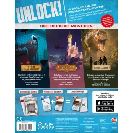 Space Cowboys Unlock! 4 - Exotic Adventures -Bordspellen Winkel 1802578023