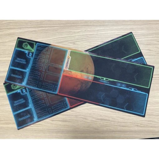 Terraforming Mars: Ares Expeditie - 2 Play Mats [Nederlandse Versie] -Bordspellen Winkel 1804258692