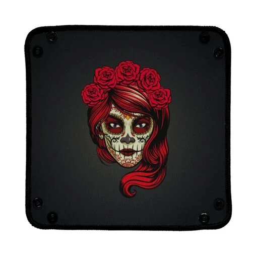 Dice Tray Calaveras Girl -Bordspellen Winkel 1804510563