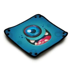 Dice Tray Happy Cyclope Blue Monster -Bordspellen Winkel 1804511253