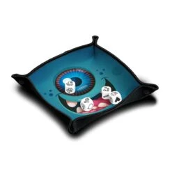 Dice Tray Happy Cyclope Blue Monster -Bordspellen Winkel 1804511262