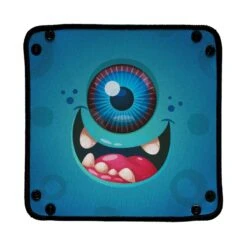 Dice Tray Happy Cyclope Blue Monster -Bordspellen Winkel 1804511265