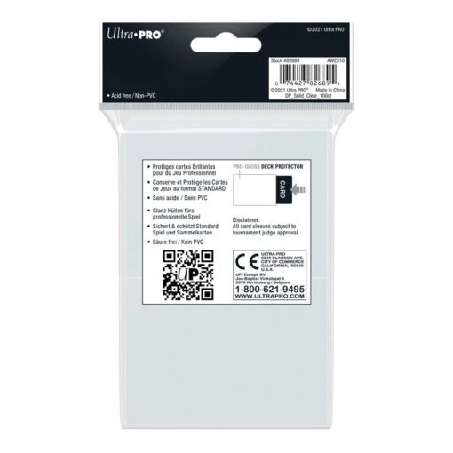 Ultra Pro Board Game Sleeves: Standard (66x91mm) - 100 Stuks -Bordspellen Winkel 1805561622