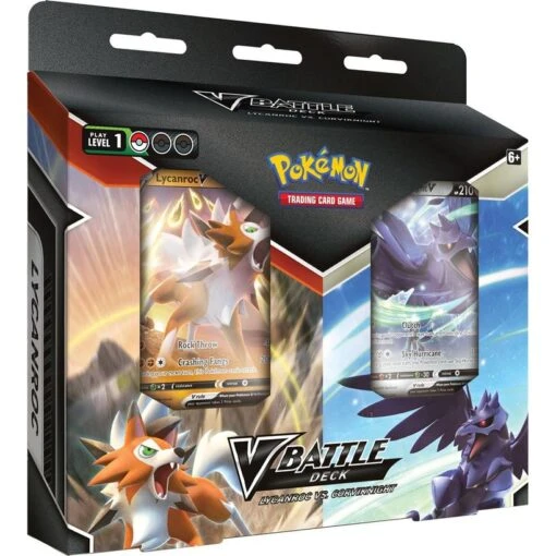 POKEMON Pokémon: V Battle Deck Bundle (Lycanroc V. Corviknight) -Bordspellen Winkel 1864732848