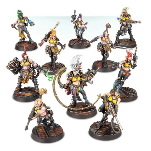 Necromunda: Escher Gang -Bordspellen Winkel 1866639432