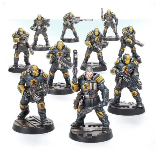 Necromunda: Palanite Enforcer Patrol -Bordspellen Winkel 1870056096