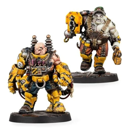 Necromunda: 'Jotunn' H-Grade Industrial Servitor Ogryns -Bordspellen Winkel 1870056168