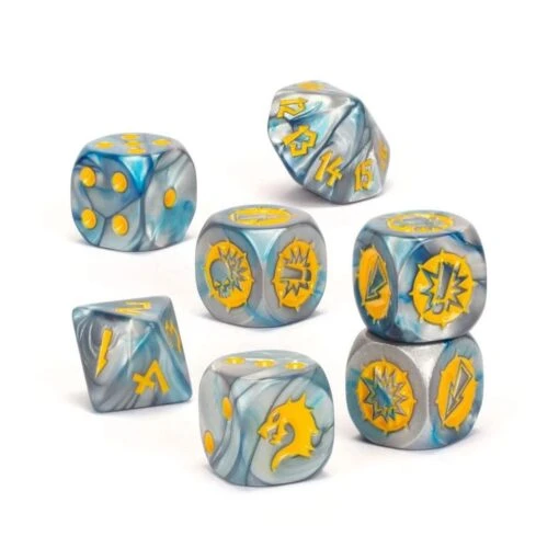 Blood Bowl: Norse Team Dice Set -Bordspellen Winkel 1870102377