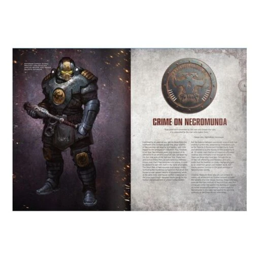 Necromunda: The Book Of Judgement -Bordspellen Winkel 1870547142