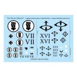 Warhammer: The Horus Heresy - Deimos Pattern Rhino -Bordspellen Winkel 1887657336