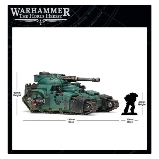Warhammer: The Horus Heresy - Kratos Heavy Assault Tank -Bordspellen Winkel 1887657858
