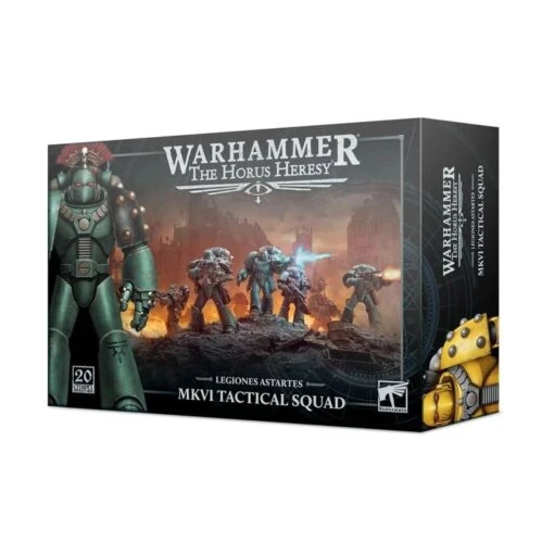 Warhammer: The Horus Heresy - Legiones Astartes: MKVI Tactical Squad -Bordspellen Winkel 1894338312