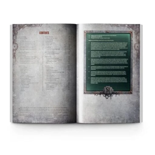 Necromunda: Book Of The Outlands -Bordspellen Winkel 1894353498