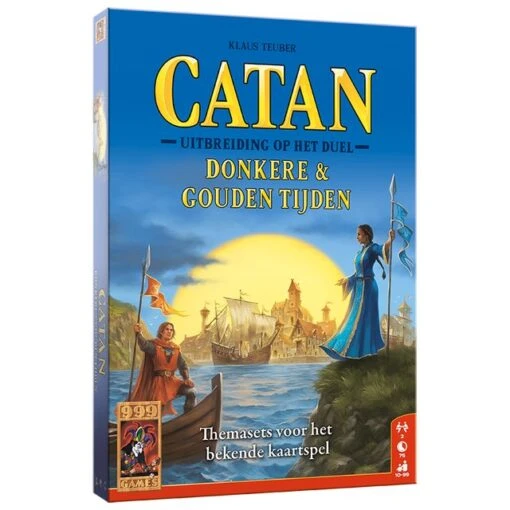999 Games Catan: Het Duel - Donkere & Gouden Tijden (Uitbreiding) -Bordspellen Winkel 1894693242