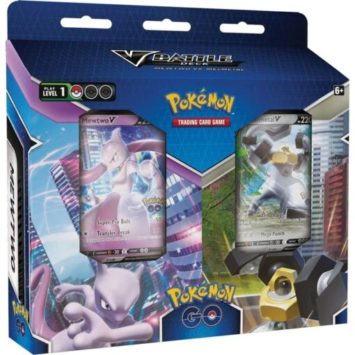 POKEMON Pokémon: Battle Decks Bundle Mewtwo V & Melmetal V -Bordspellen Winkel 1895438487