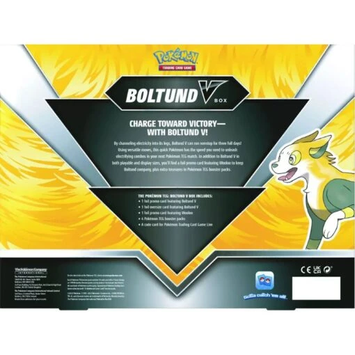 POKEMON Pokémon: Boltund V Box -Bordspellen Winkel 1895472189