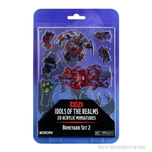 Wizkids D&D Idols Of The Realms - 2D Boneyard Set 2 -Bordspellen Winkel 1896298293