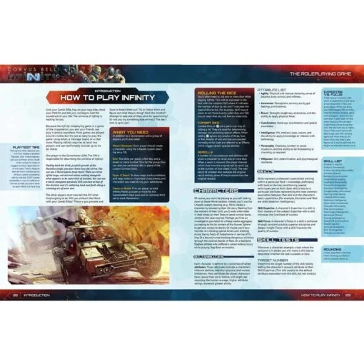 Infinity RPG: Corebook -Bordspellen Winkel 1899538725
