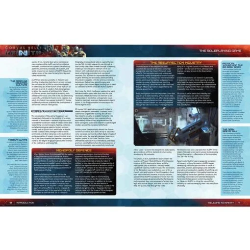 Infinity RPG: Corebook -Bordspellen Winkel 1899538740