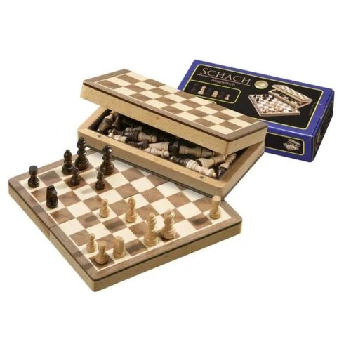 Philos Schaak Kassette (Magnetisch) -Bordspellen Winkel 1903162842