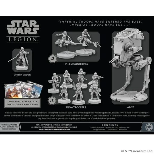 Fantasy Flight Games Star Wars Legion: Blizzard Force Battle Force Starter Set -Bordspellen Winkel 1909266102