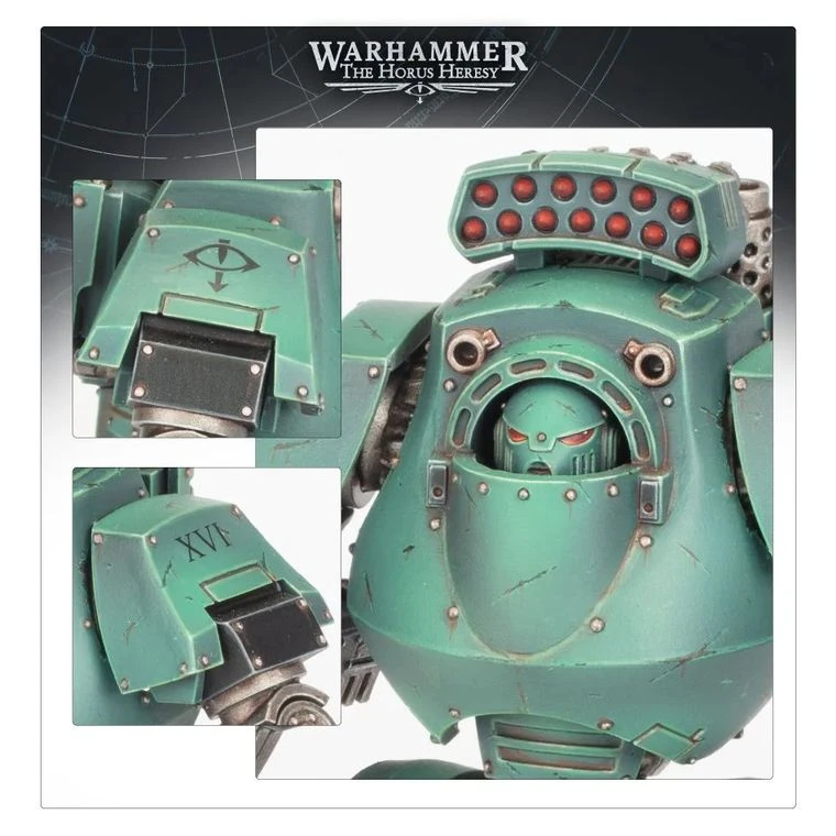 Warhammer: The Horus Heresy - Legiones Astartes: Contemptor Dreadnought 11 Warhammer: The Horus Heresy - Legiones Astartes: Contemptor Dreadnought - Afbeelding 11