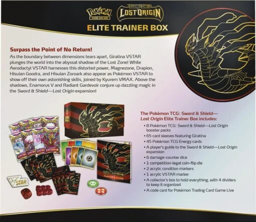 POKEMON Pokémon: Lost Origin (Elite Trainer Box) -Bordspellen Winkel 1911478788