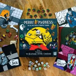USAopoly Disney Tim Burton's The Nightmare Before Christmas Merry Madness -Bordspellen Winkel 1916927922