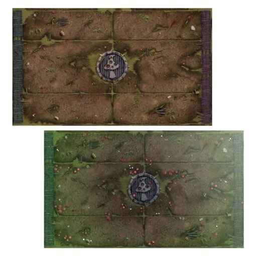 Blood Bowl: Double-sided Snotling Pitch And Dugout Set -Bordspellen Winkel 1920006795