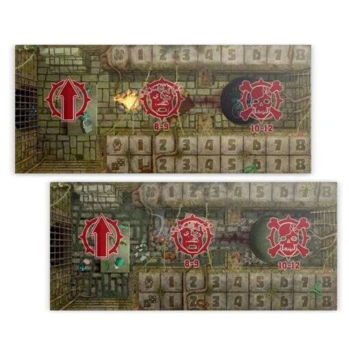 Blood Bowl: Double-sided Amazon Pitch And Dugout Set -Bordspellen Winkel 1925459679